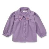 Sproet & Sprout Girls denim blouse purple - Lavender