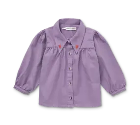Sproet & Sprout Girls denim blouse purple - Lavender