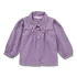 Girls denim blouse purple - Lavender
