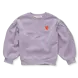 Sproet & Sprout Sweatshirt puff sleeves heart - Lavender