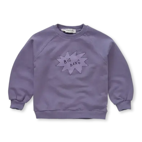 Sproet & Sprout Sweatshirt big bang - Purple Night