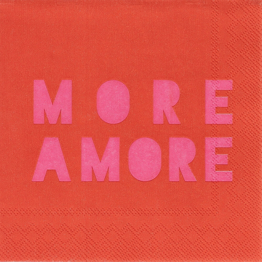 Räder Servetten More Amore 25x25cm