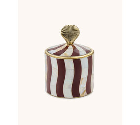Doing Goods Abby Shell Circus Box Large Burgundy