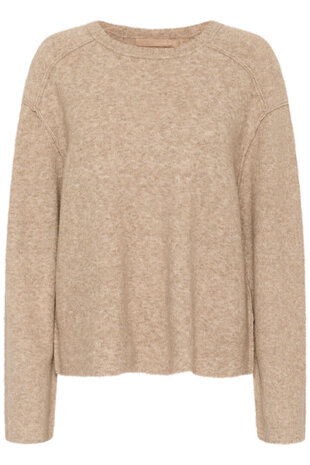 Culture Calay Pullover - Tannin Melange Culture Calay Pullover - Tannin Melange