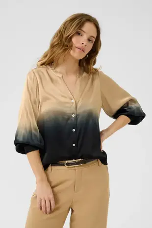 Culture Berry Shirt - Tannin/Black