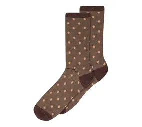 MP Denmark Donna glitter socks - Hot Chocolate