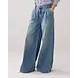 Summum Woman Wide leg jeans vintage cotton twill - Denim Summum Woman Wide leg jeans vintage cotton twill - Denim