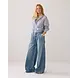 Summum Woman Wide leg jeans vintage cotton twill - Denim Summum Woman Wide leg jeans vintage cotton twill - Denim