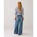 Summum Woman Wide leg jeans vintage cotton twill - Denim Summum Woman Wide leg jeans vintage cotton twill - Denim
