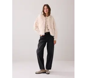 Summum Woman Gilet Faux fur - Ivory Summum Woman Gilet Faux fur - Ivory