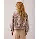 Summum Woman Jacket bomber Leaves jaquard - Alpaca Summum Woman Jacket bomber Leaves jaquard - Alpaca