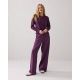 Summum Woman Trousers Foam uni - Wineberry Summum Woman Trousers Foam uni - Wineberry