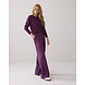 Summum Woman Trousers Foam uni - Wineberry Summum Woman Trousers Foam uni - Wineberry