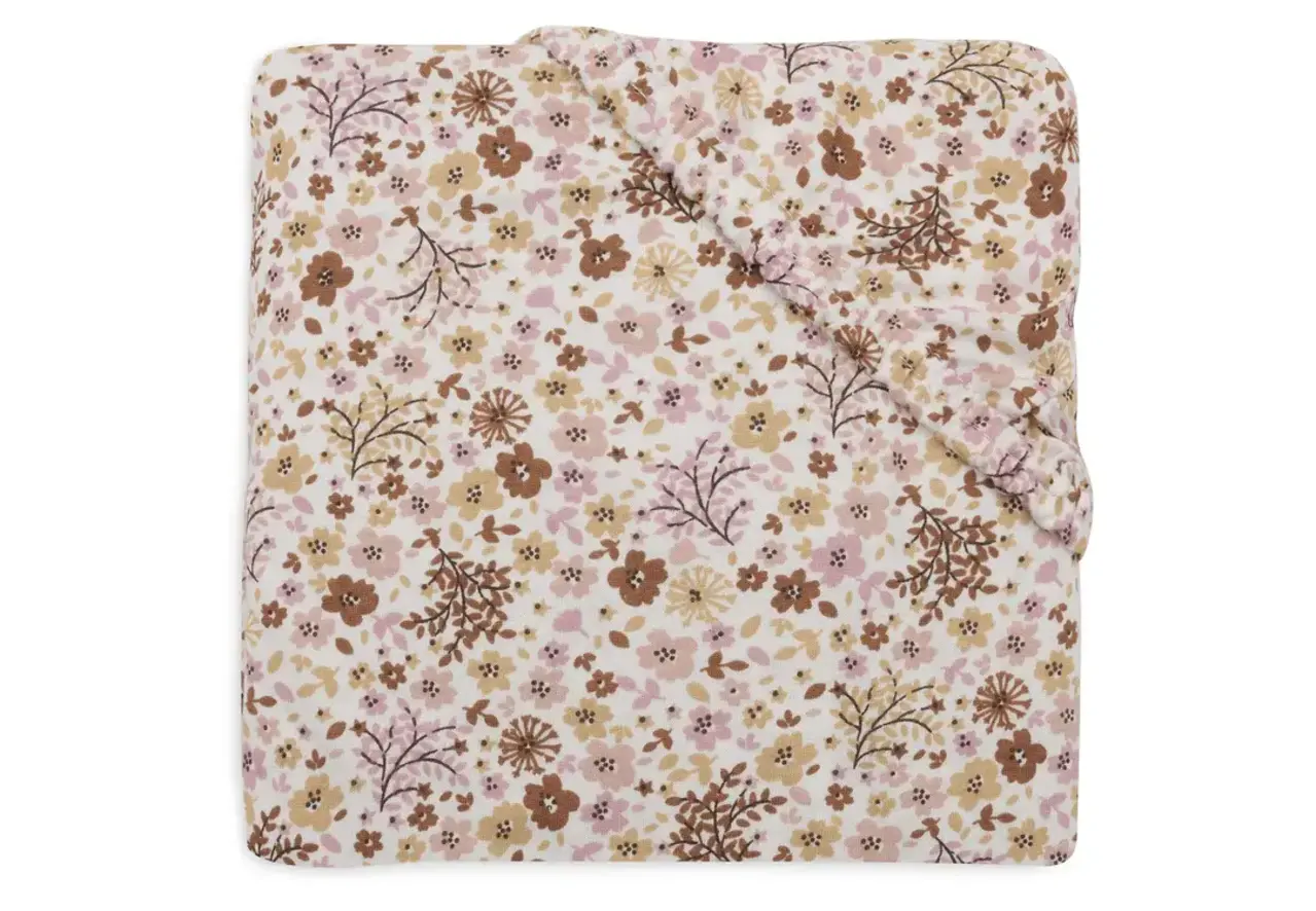 Jollein Hoeslaken Jersey 60x120cm - Flower Fairies Jollein Hoeslaken Jersey 60x120cm - Flower Fairies