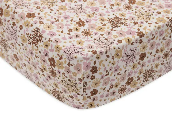 Jollein Hoeslaken Jersey 60x120cm - Flower Fairies Jollein Hoeslaken Jersey 60x120cm - Flower Fairies