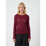 Y.A.S Cara LS LACE Top – Tibetan Red
