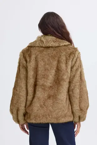 ICHI Fazoca Jacket - Fury Brown Melange