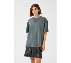 Culture Alfie Oversized Tee - Grey Wash