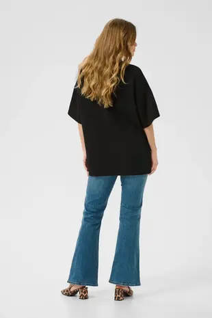 Culture Alwine Chabrina Oversized Tshirt - Black