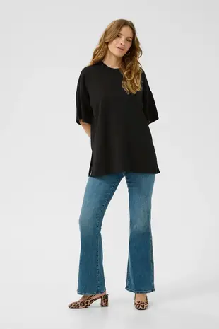 Culture Alwine Chabrina Oversized Tshirt - Black