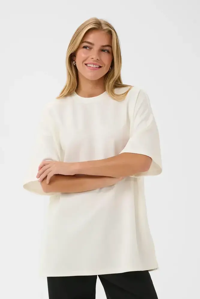 Culture Alwine Chabrina Oversized Tshirt - Spring Gardenia