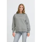 ICHI Olinne Sweatshirt - Grey Melange ICHI Olinne Sweatshirt - Grey Melange