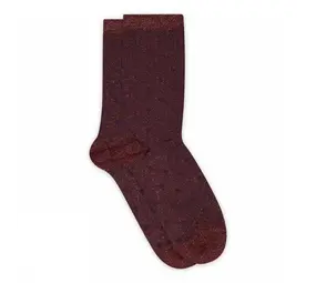 MP Denmark Donna glitter socks - Wine Red