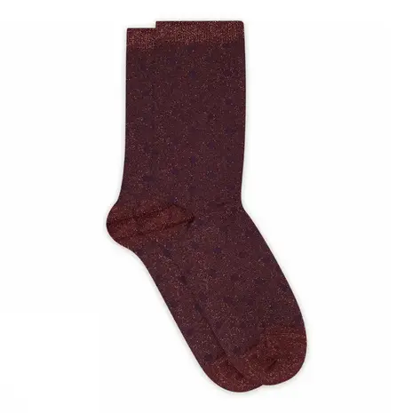 MP Denmark Donna glitter socks - Wine Red