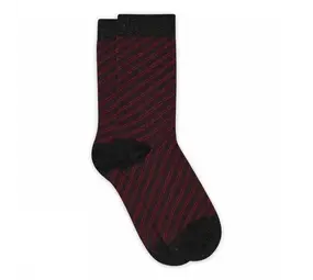 MP Denmark Else glitter socks - Wine Red
