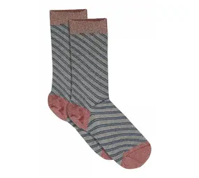 MP Denmark Else glitter socks - Dark Denim