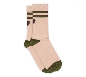 MP Denmark Elga glitter socks - Rose Dust