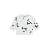 Noppies Sweater Sheldon - Vehicle Pattern Green Noppies Sweater Sheldon - Vehicle Pattern Green