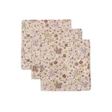 Jollein Hydrofiel Monddoekje 31x31cm Flower Fairies - 3 Stuks