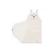 Jollein Wikkeldeken Bunny Cloudy Rib - Oatmeal Jollein Wikkeldeken Bunny Cloudy Rib - Oatmeal