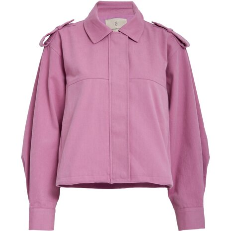 Peppercorn Jenny Short Jacket - Moonlite Mauve Pink
