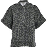 Peppercorn Jessica Vest - Grape Leaf Print