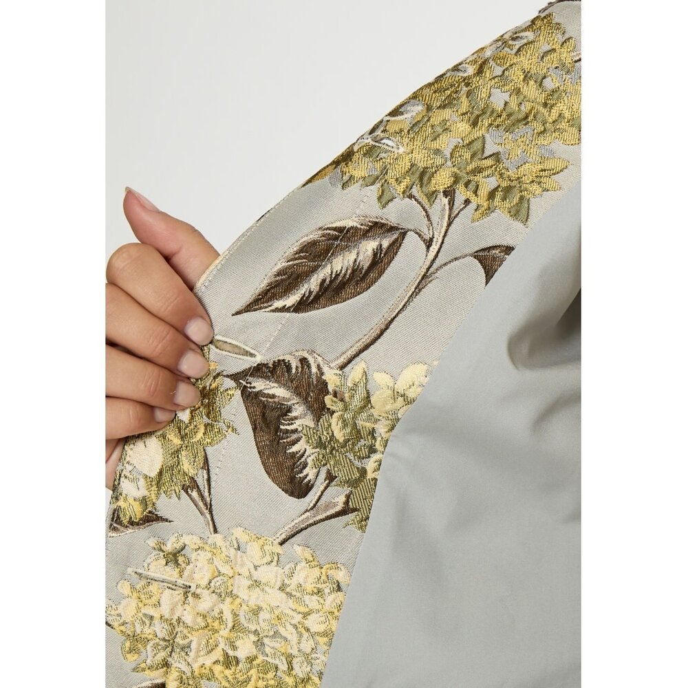 Peppercorn Kaiza Jacket - Fog Sand Jacquard