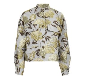 Peppercorn Kaiza Jacket - Fog Sand Jacquard