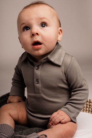 Baje Studio Bodysuit Davos - Grey steel