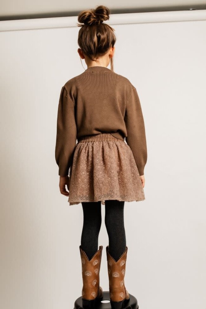 Baje Studio Skirt Fey - Brown Cacao