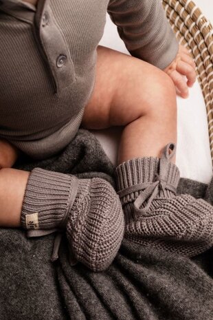 Baje Studio Booties Stans - Grey Steel