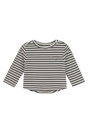 Noppies Longsleeve Superior Stripe Pattern - Dark Grey