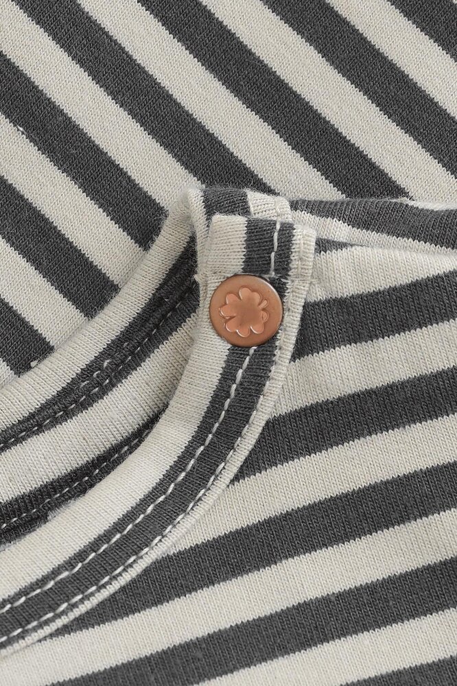 Noppies Longsleeve Superior Stripe Pattern - Dark Grey