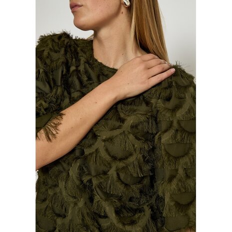 Peppercorn Kylin Blouse - Grape Leaf