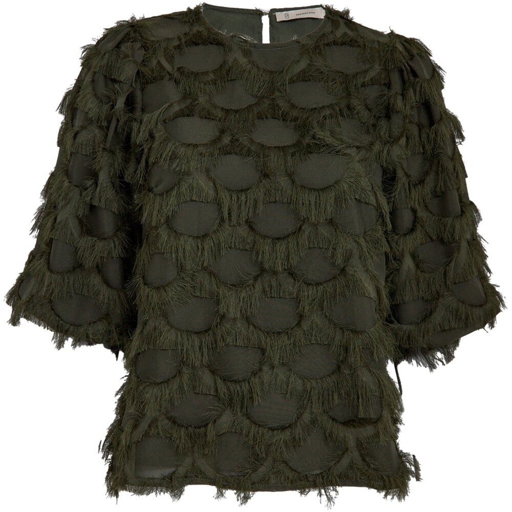 Peppercorn Kylin Blouse - Grape Leaf