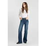 Le Temps des Cerises Jeans pulp flare Ponor taille haute bleu N°2 Le Temps des Cerises Jeans pulp flare Ponor taille haute bleu N°2