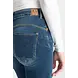 Le Temps des Cerises Jeans pulp flare Ponor taille haute bleu N°2