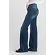 Le Temps des Cerises Jeans pulp flare Ponor taille haute bleu N°2
