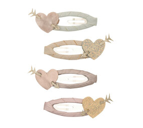 Mimi & Lula Cupid Heart Clic Clacs