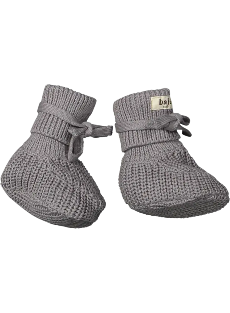 Baje Studio Booties Stans - Grey Steel